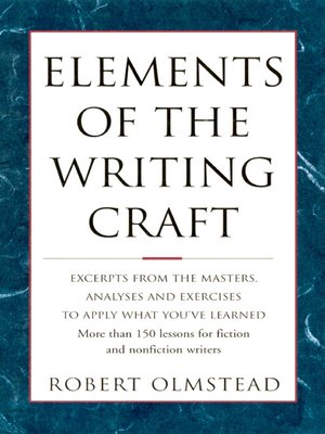 cover image of Elements of the Writing Craft